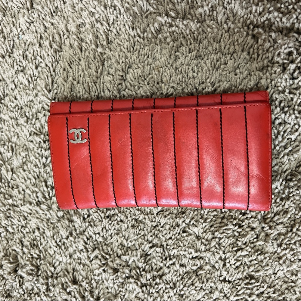 Cute red wallet
